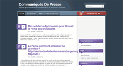 Desktop Screenshot of france-presse.net